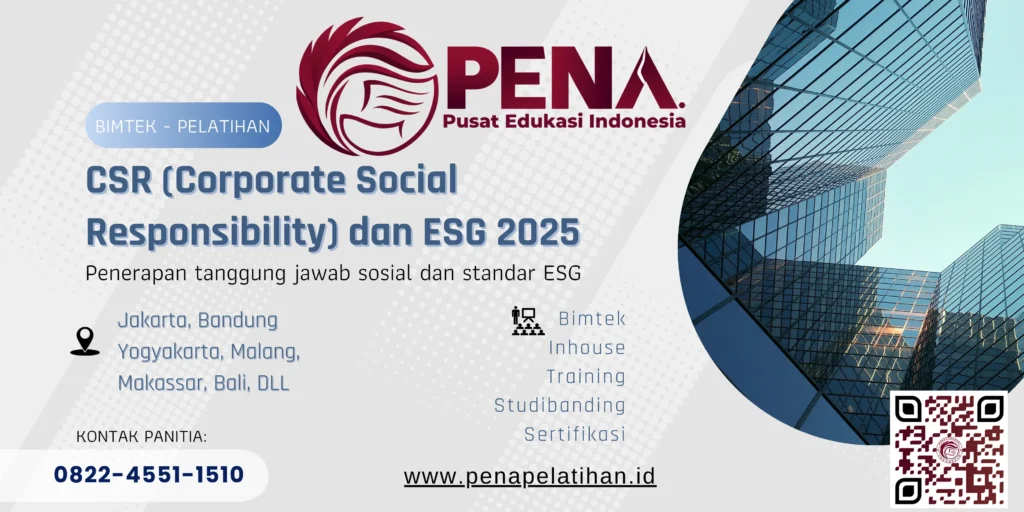 Bimtek Strategi CSR dan ESG 2025