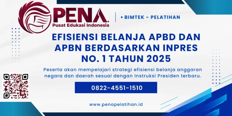 Efisiensi Belanja APBD dan APBN 2025