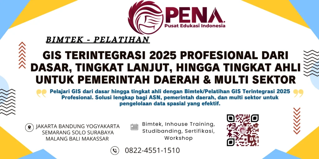 Training GIS Terintegrasi 2025 – Profesional Terpadu