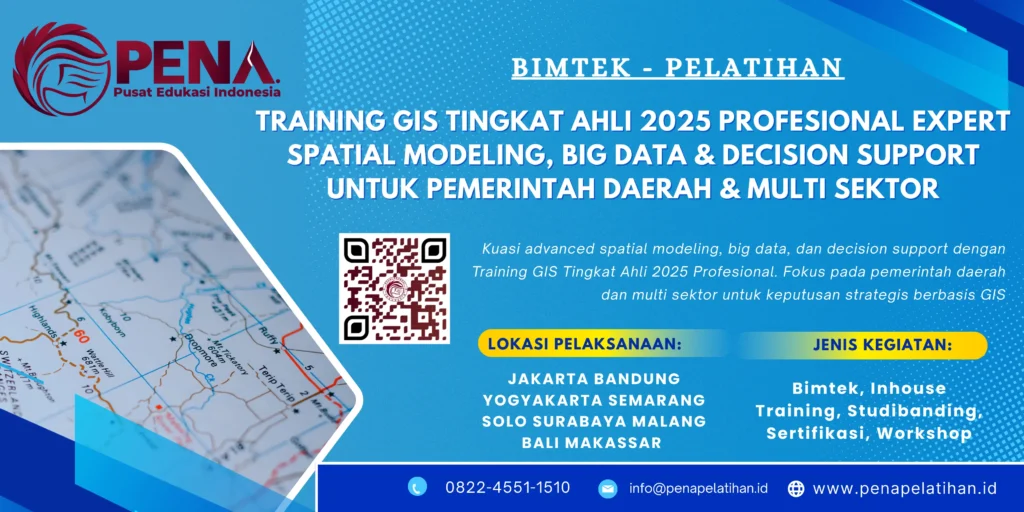 Training GIS Tingkat Ahli 2025 Profesional expert