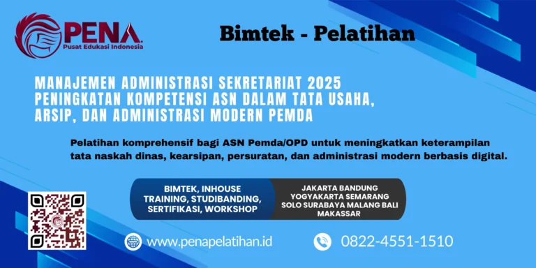 Bimtek Manajemen Administrasi Sekretariat 2025