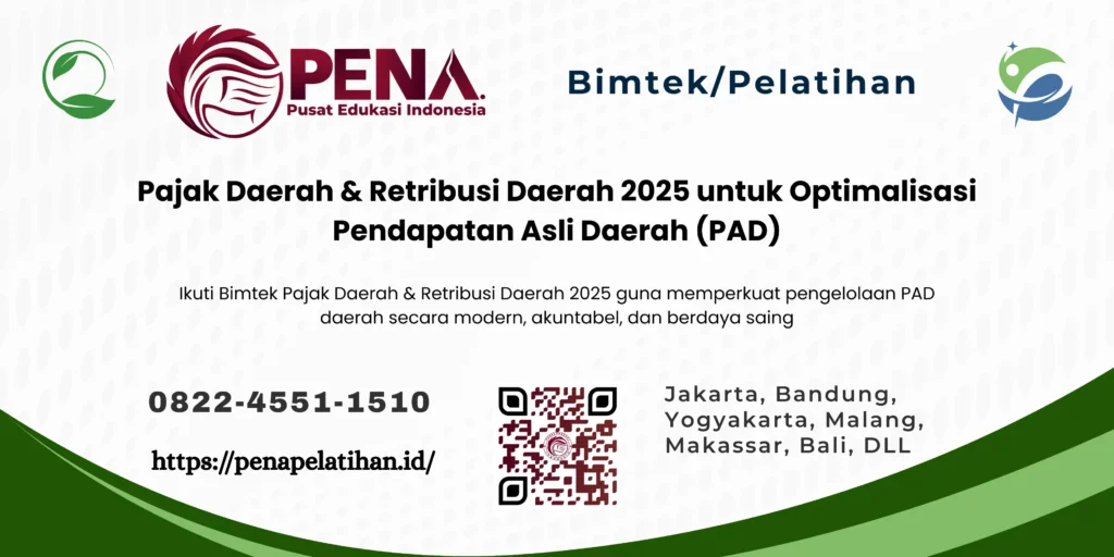 Pelatihan Pajak Daerah dan Retribusi Daerah 2025