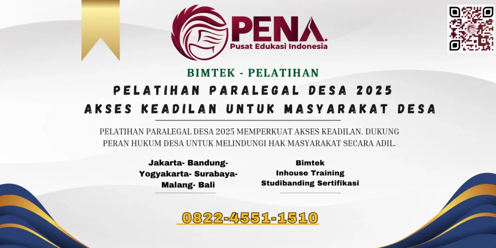 Pelatihan Paralegal Desa 2025