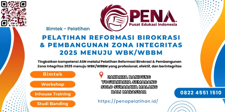 Pelatihan Strategi Reformasi Birokrasi 2025 menuju WBK WBBM