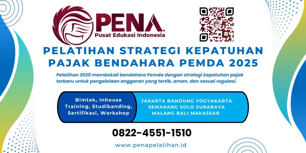 Pelatihan Kepatuhan Pajak Bendahara Pemda 2025