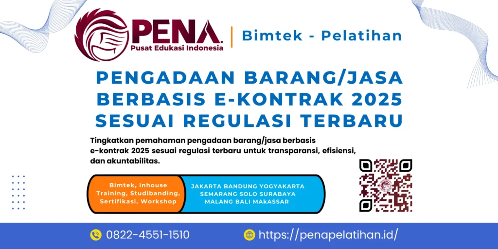 Bimtek Pengadaan Barang/Jasa Berbasis E-Kontrak 2025