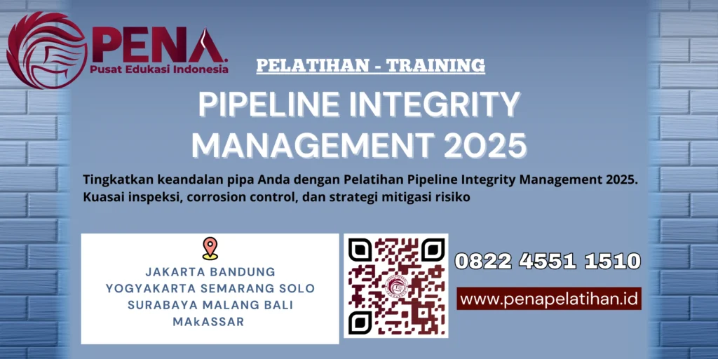 Pelatihan Pipeline Integrity Management 2025
