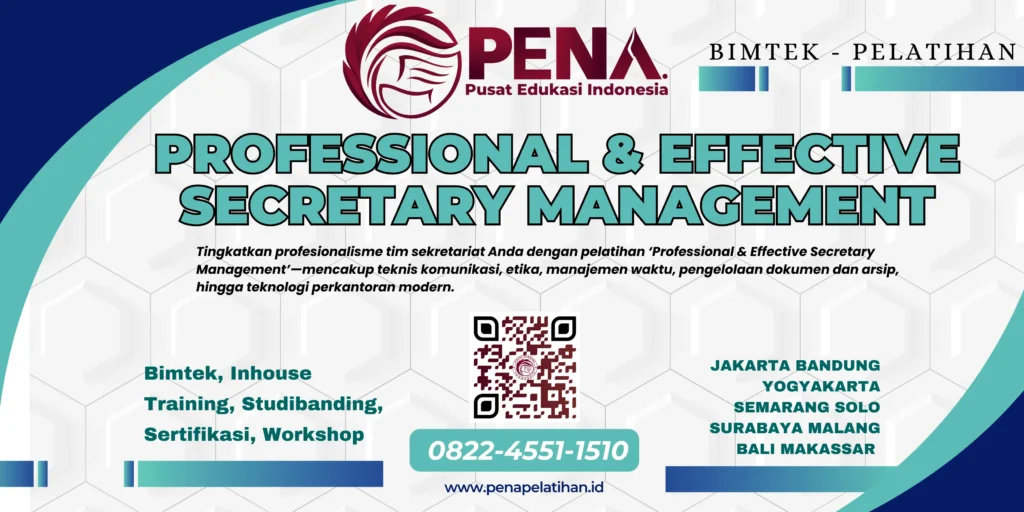 Pelatihan Manajemen Sekretaris 2025 Professional