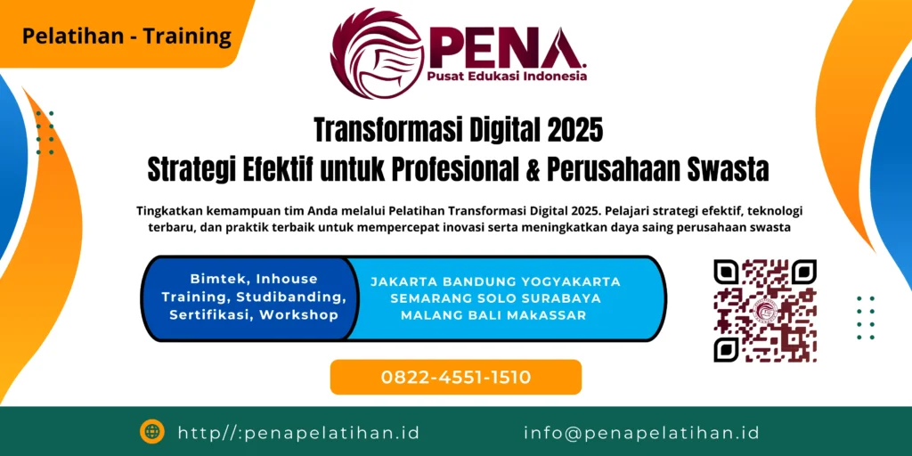 Pelatihan Transformasi Digital 2025