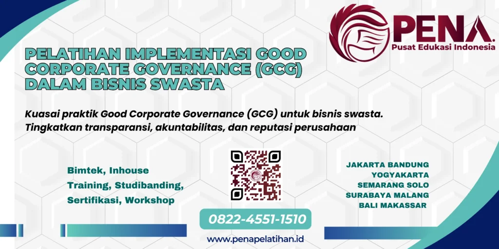 Training Intensif Implementasi Good Corporate Governance 2025