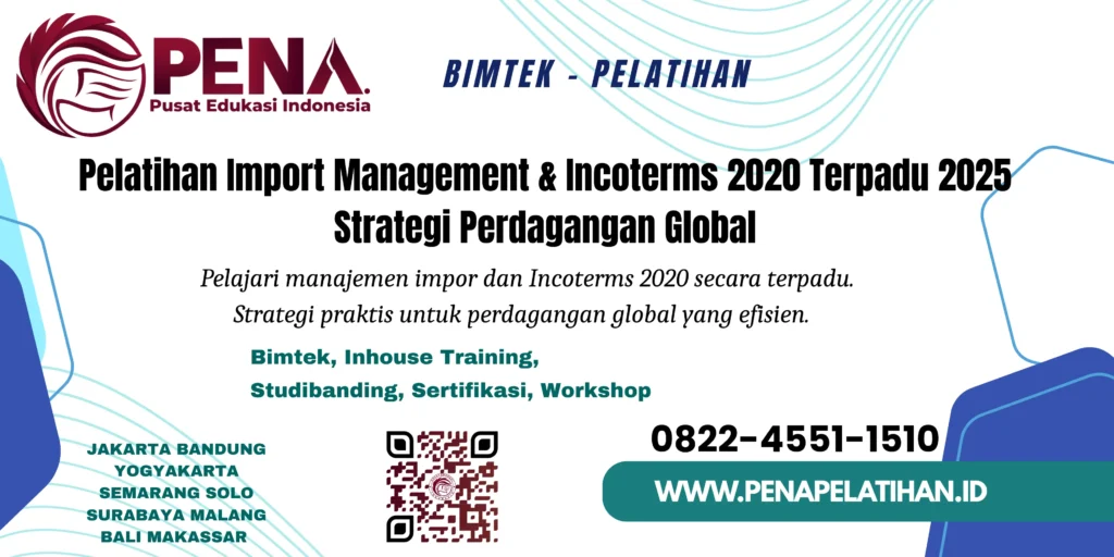 Pelatihan Import Management dan Incoterms 2020