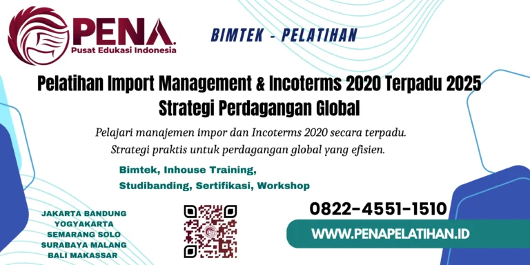 Pelatihan Import Management dan Incoterms 2020