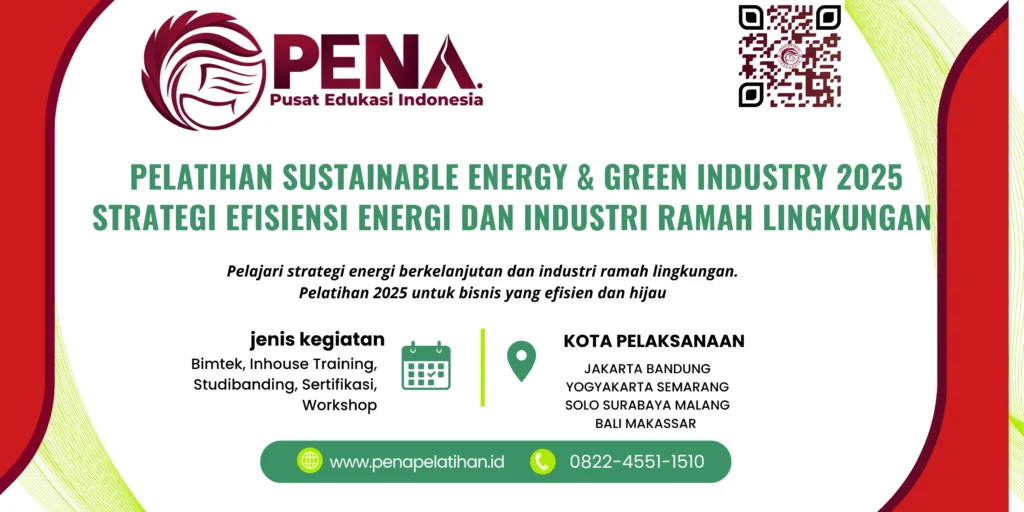 Pelatihan Efisiensi Energi 2025 – Masterclass Industri Ramah Lingkungan