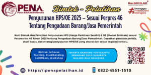 Pelatihan HPS/OE 2025 Kompetensi ASN/SDM Pemerintah
