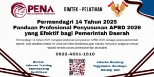 Bimtek Permendagri 14 Tahun 2025 – Penyusunan APBD 2026
