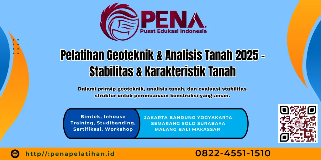 Pelatihan Geoteknik Korporasi 2025