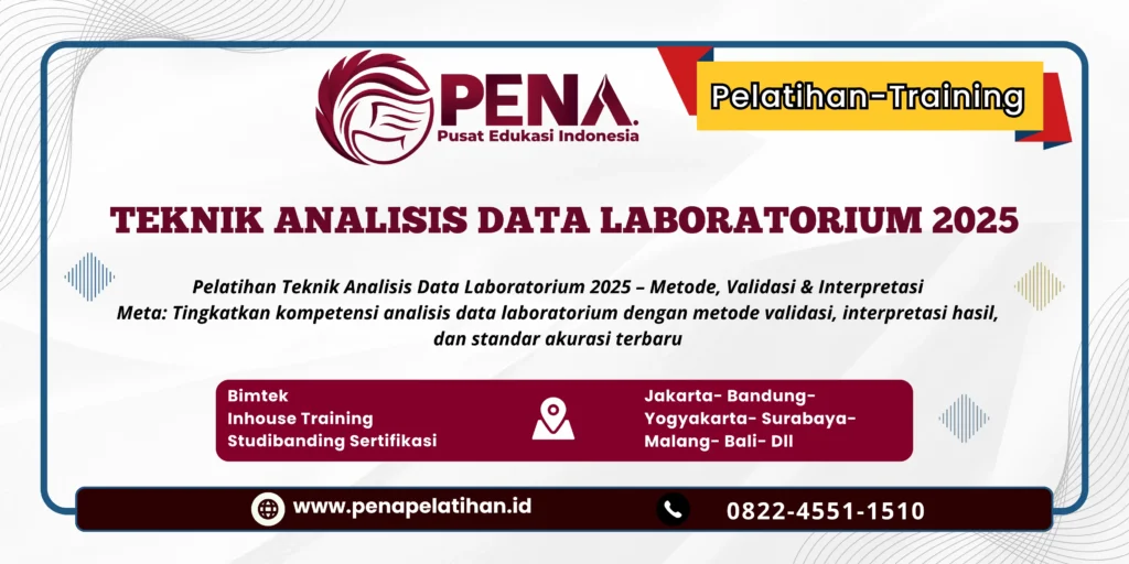 Bimtek Analisis Data Laboratorium 2025