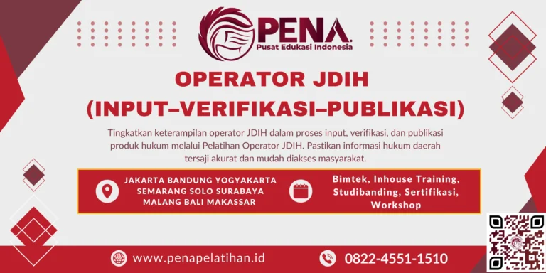 Bimtek Operator JDIH 2025