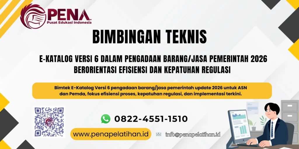 Bimtek Implementasi E-Katalog Versi 6 2026