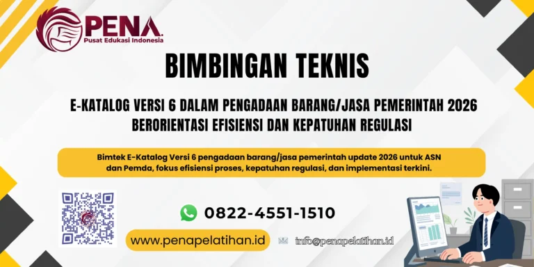 Bimtek Implementasi E-Katalog Versi 6 2026