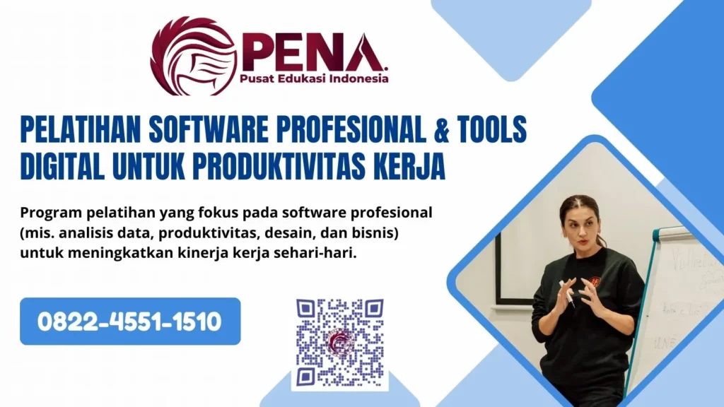 Pelatihan Software Bisnis 2026 – Tools Digital Profesional untuk Produktivitas Tim