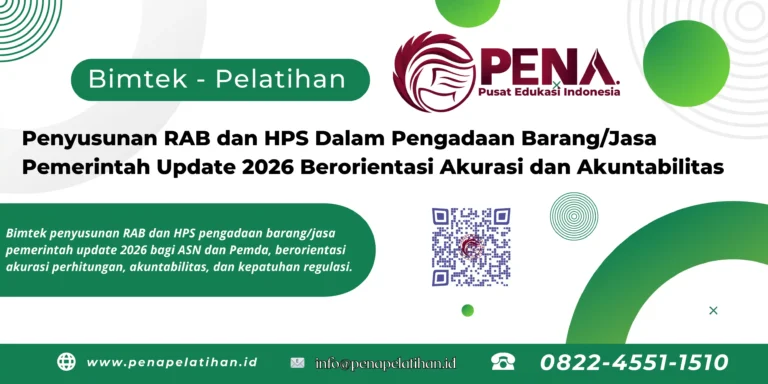 Bimtek Penyusunan RAB dan HPS 2026
