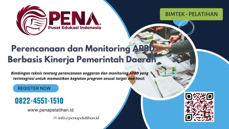 Bimtek Perencanaan dan Monitoring APBD Berbasis Kinerja 2026