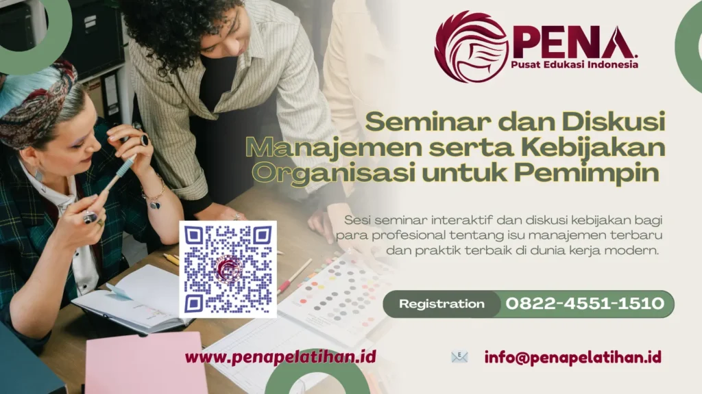 Seminar dan Diskusi Manajemen dan Kebijakan Organisasi 2026