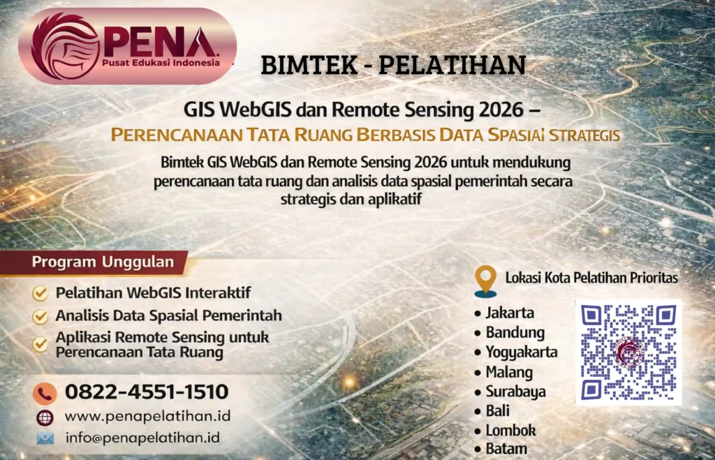 Bimtek GIS WebGIS dan Remote Sensing 2026