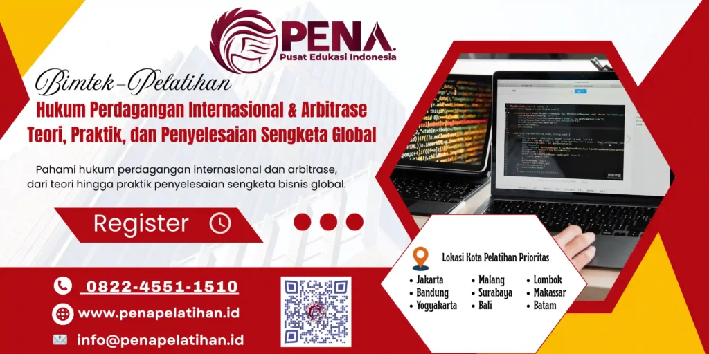 Pelatihan Hukum Perdagangan Internasional dan Arbitrase 2026
