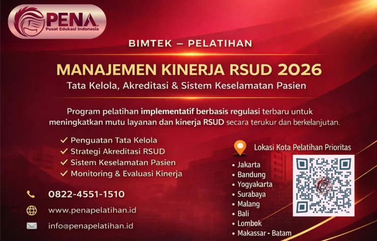 Bimtek Manajemen Kinerja RSUD 2026