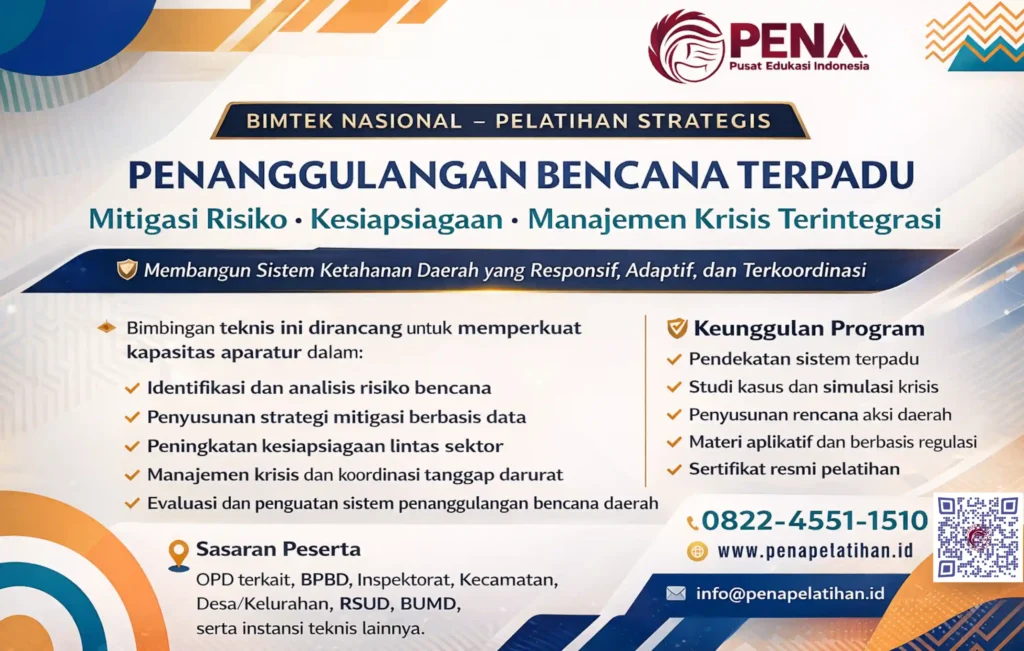 Bimtek Penanggulangan Bencana 2026