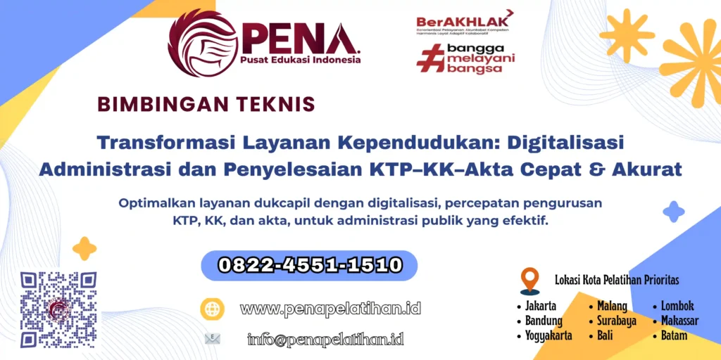 Bimtek Digitalisasi Administrasi Kependudukan 2026