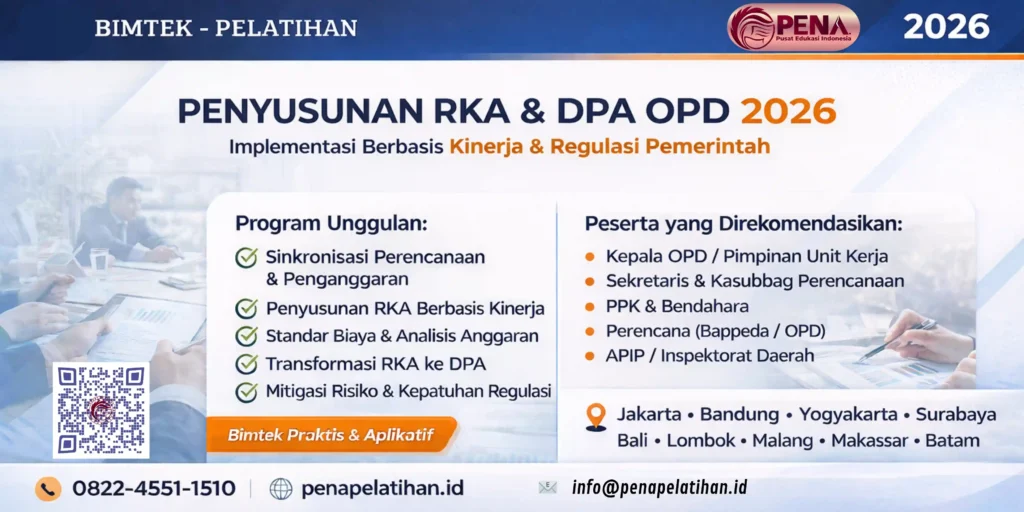 Bimtek Penyusunan RKA dan DPA OPD 2026