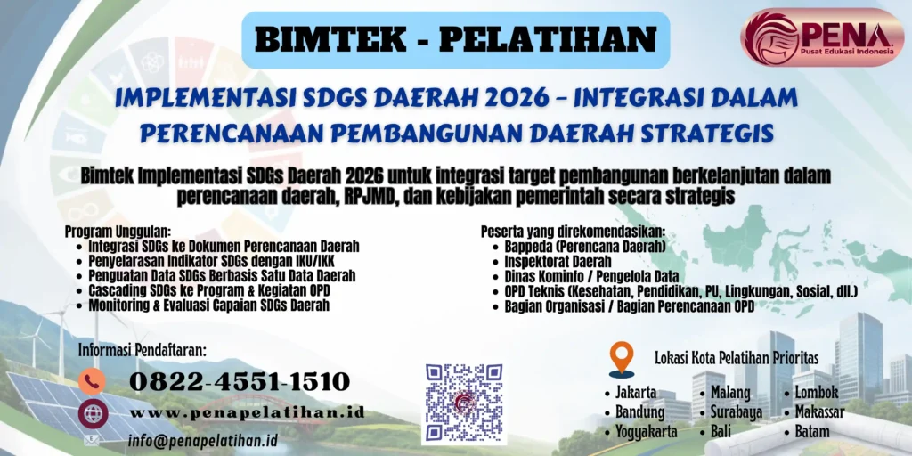 Bimtek Implementasi SDGs Daerah 2026