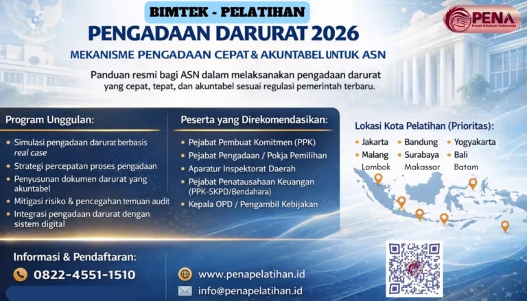 Bimtek Pengadaan Darurat 2026