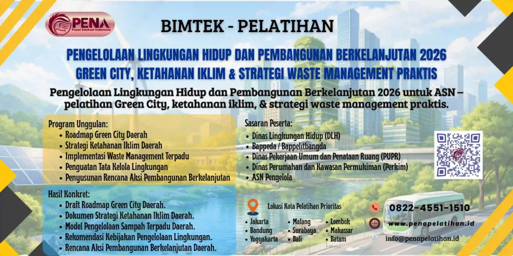 Bimtek Pengelolaan Lingkungan Hidup dan Pembangunan Berkelanjutan 2026