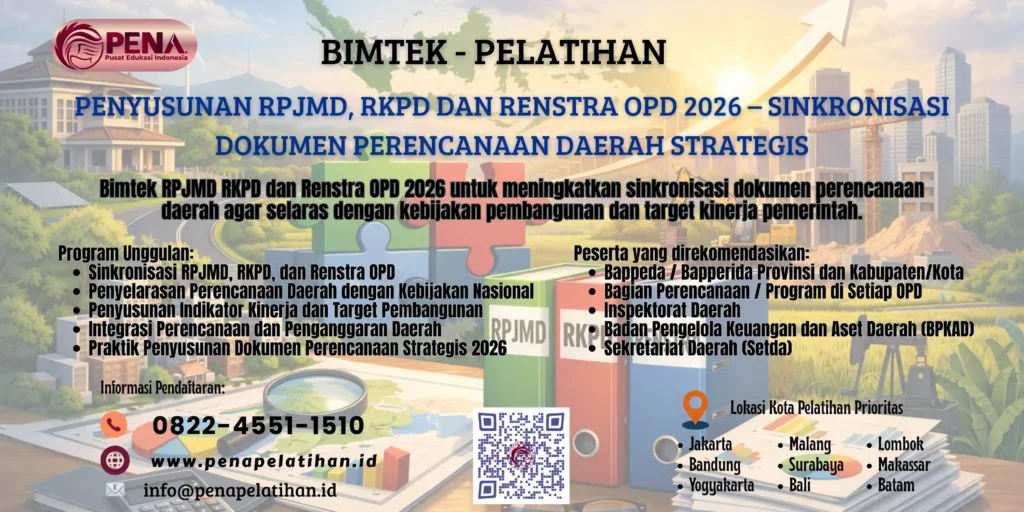 Bimtek Penyusunan RPJMD RKPD dan Renstra OPD 2026