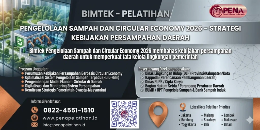 Bimtek Pengelolaan Sampah dan Circular Economy 2026