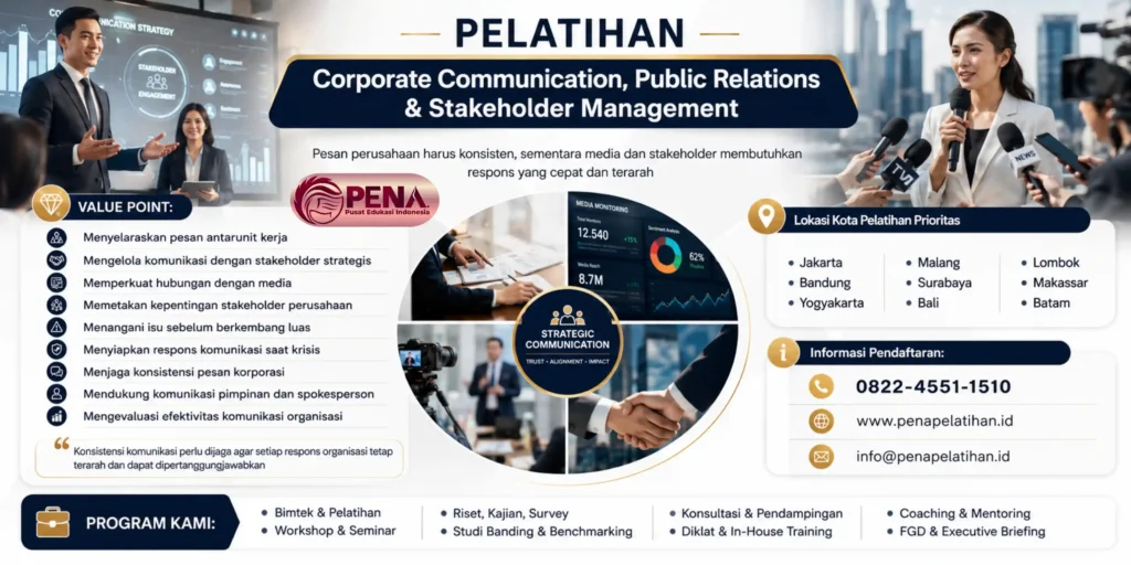 Corporate Communication, Public Relations & Stakeholder Management