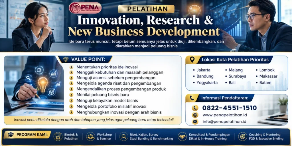 Innovation, Research & New Business Development