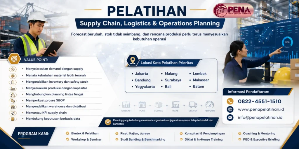 Supply Chain, Logistics & Operations Planning