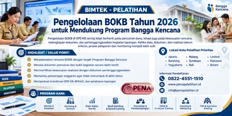 Bimtek Pengelolaan BOKB Tahun 2026 untuk Mendukung Program Bangga Kencana